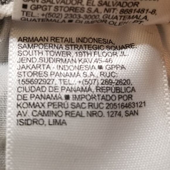 OLD NAVY Black & White Career Casual Striped Pull On Elastic Waist Pants Size M - Picture 7 of 8